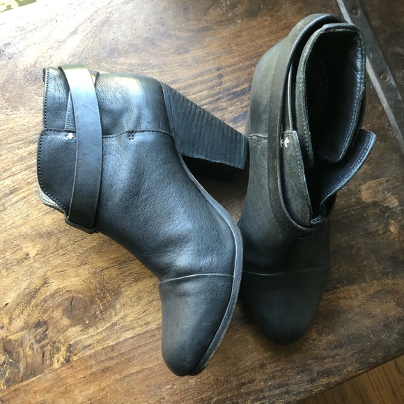 rag & bone black Harrow booties / ankle boots 39.5 - Picture 4 of 16